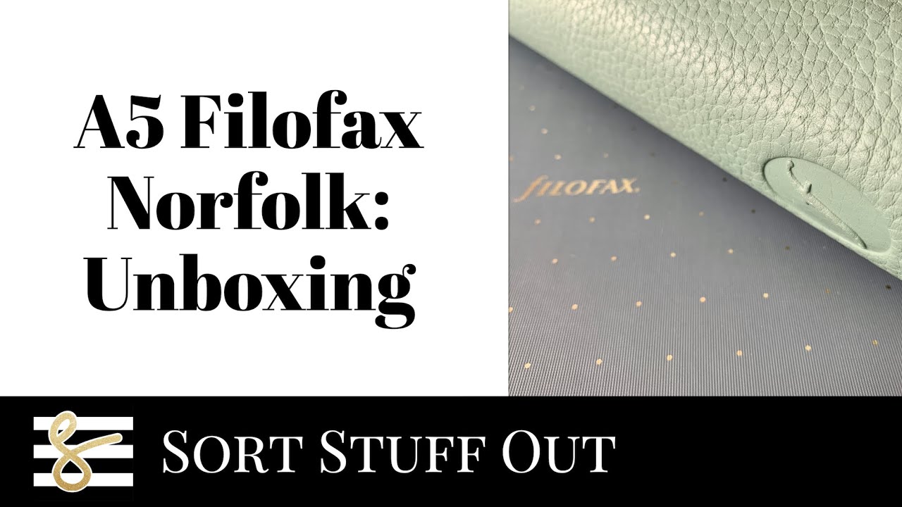 A5 Filofax Norfolk Unboxing - Ring Planner Comparison - Malden & Moterm
