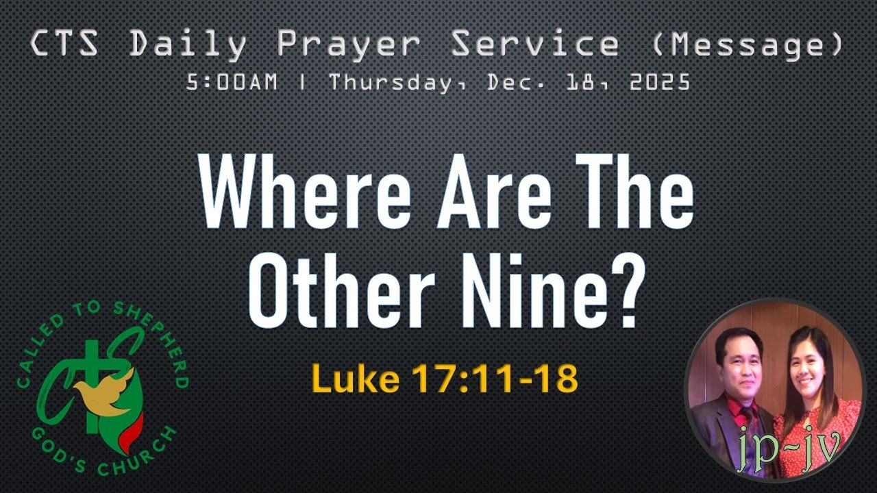 Where are the other nine? | Luke 