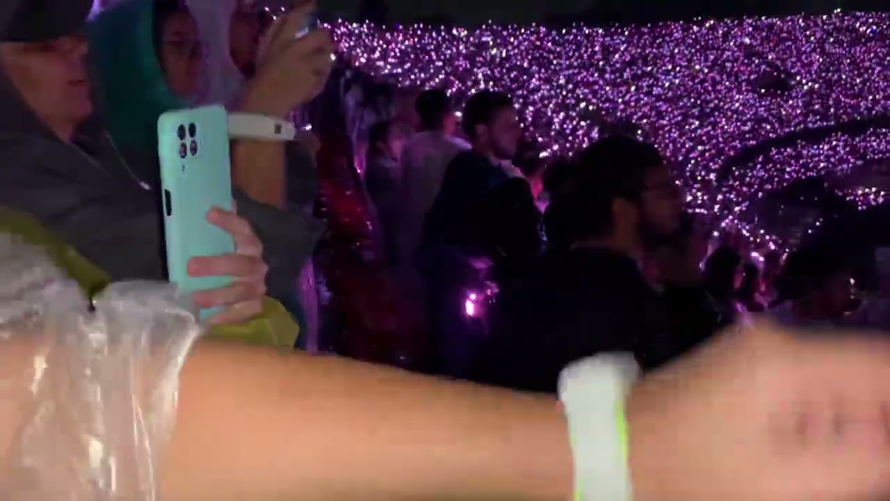 Paradise - Coldplay no Morumbi em 11/03/23