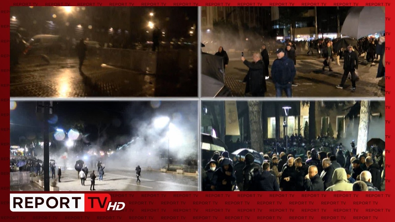 PD 2 orë LUFTË, molotovë drejt Kryeministrisë dhe Kuvendit! Nuk kursehet as xhamia l E PLOTË