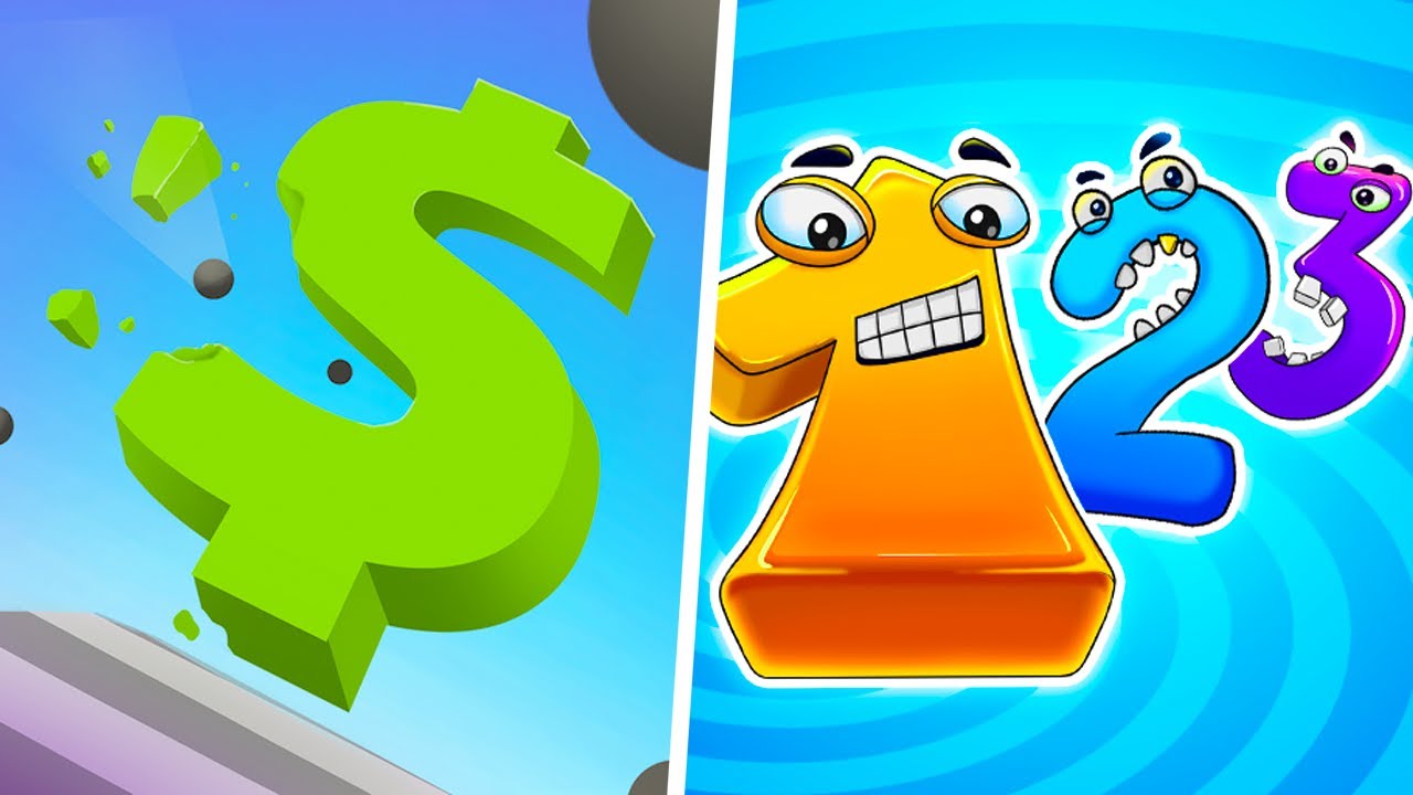 Digit Shooter 3D | Merge NUMBERJACK Run - Gameplay Walkthrough Max Levels (Part 1)