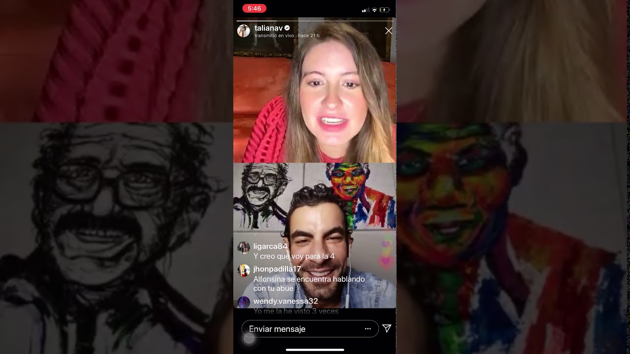 CHEPE FORTUNA REENCUENTRO TALIANA VARGAS JAVIER JATTIN 2020