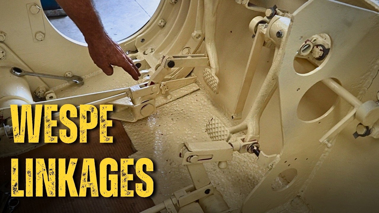 Inside the Wespe: Complex Linkages & Final Gearbox Assembly
