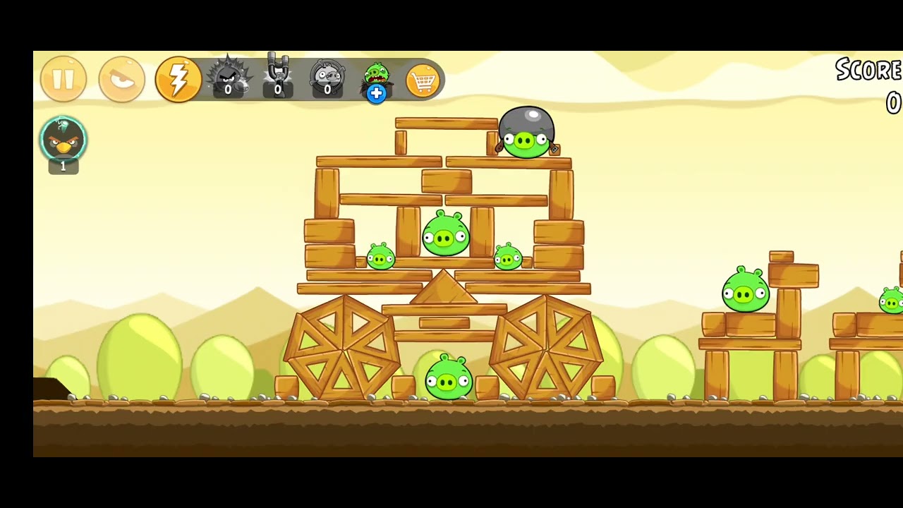 Angry birds classic episodio 2 mighty hoax nivel 5-4