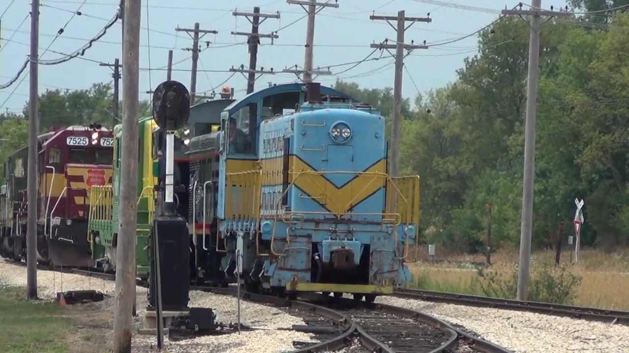 Illinois Railway Museum's Parade of Power, Saturday, July 21, 2012