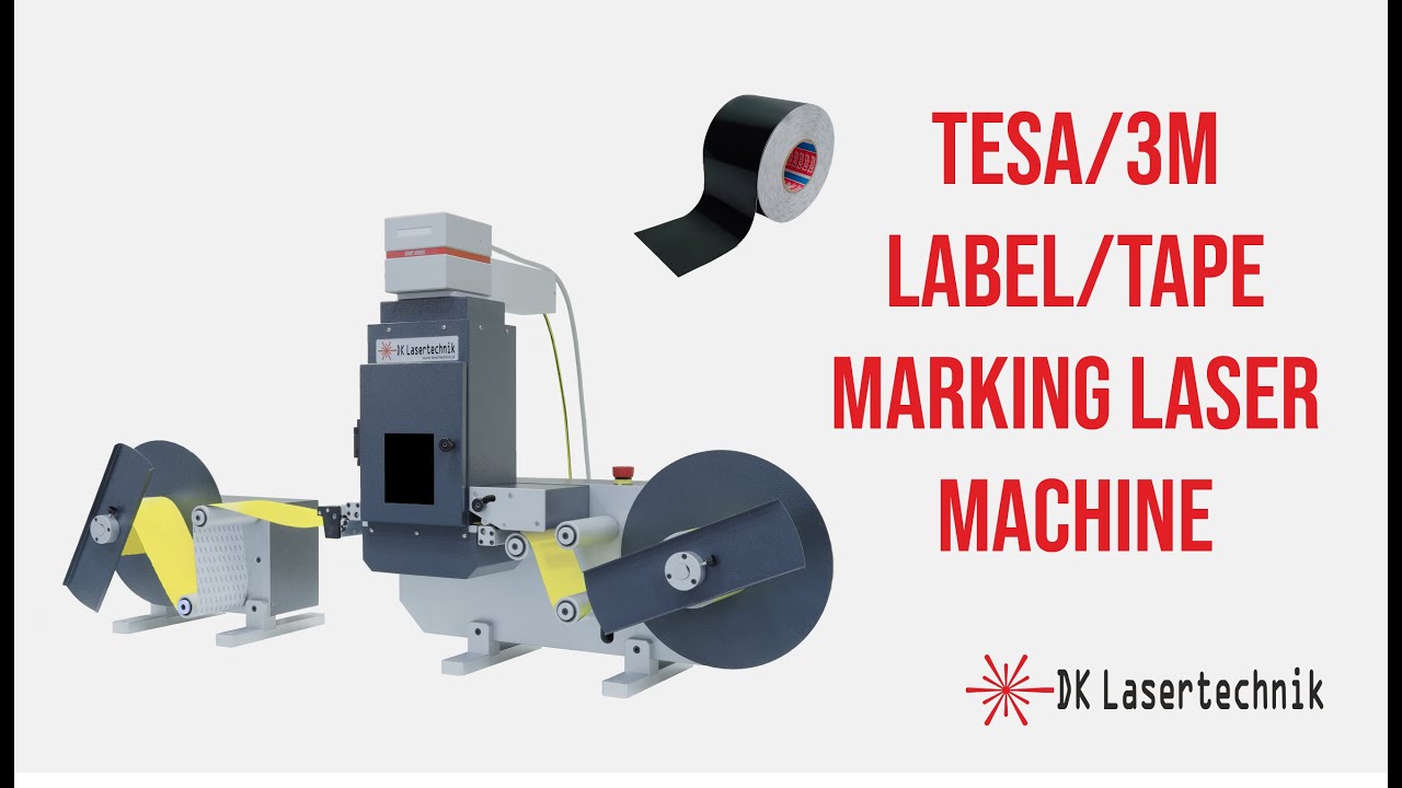 TESA, 3M LABEL/TAPE MARKING LASER MACHINE