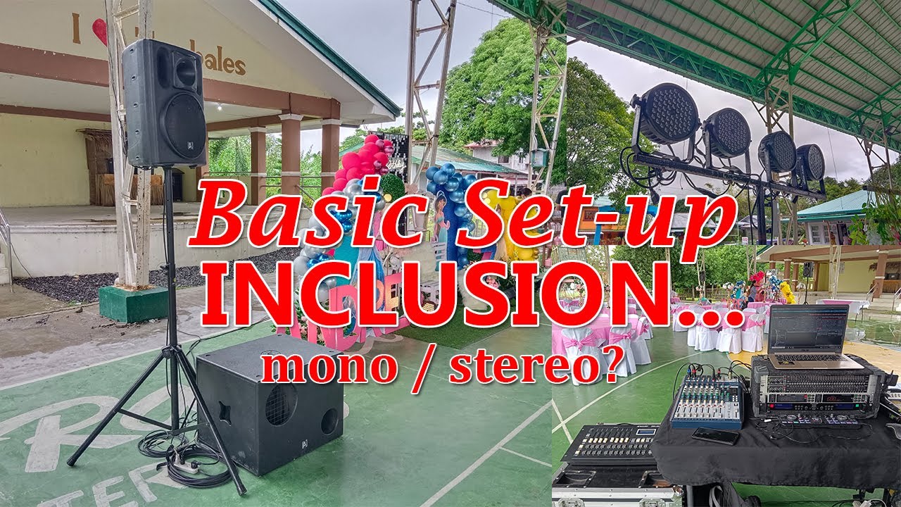 Basic Lights and Sounds Package inclusion / Mono or Stero