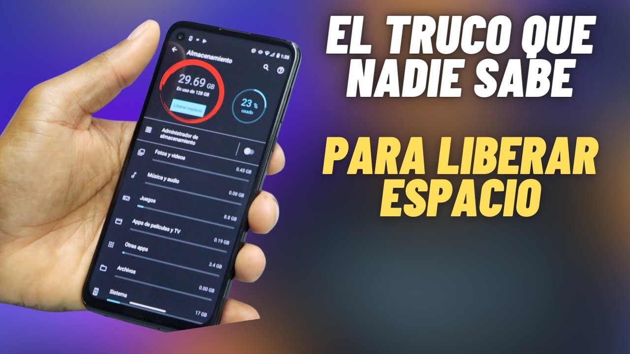 El Truco que nadie sabe para Liberar espacio en Celulares