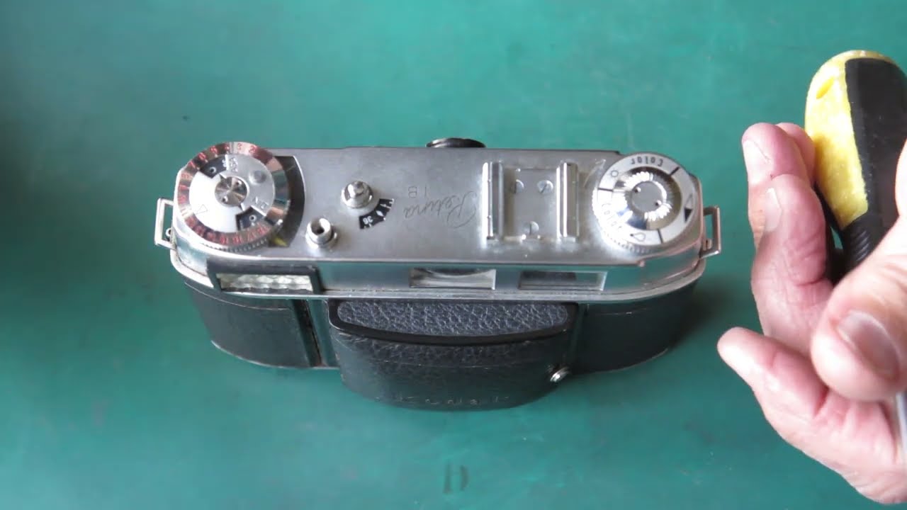Servicing a Kodak Retina IB, part 01