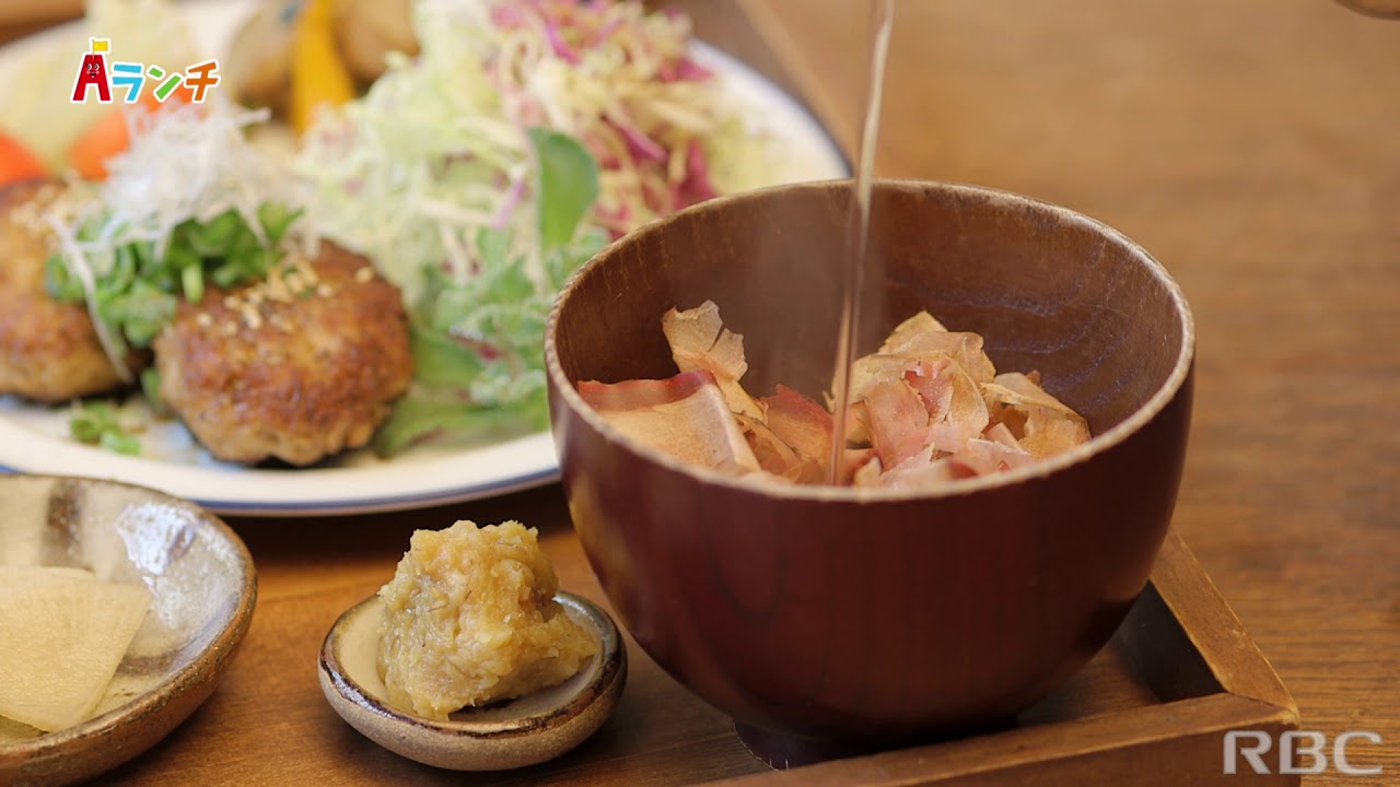 「あぐー豚とお豆腐のつくねプレート」  \あめいろ食堂/   沖縄県那覇市樋川