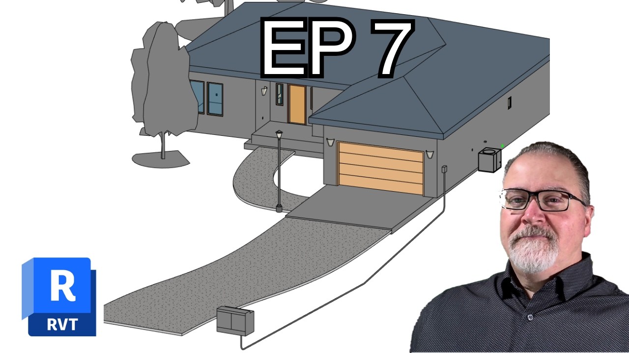 Drawing Electrical Site Plans in REVIT | Transformer, Meter & Conduit