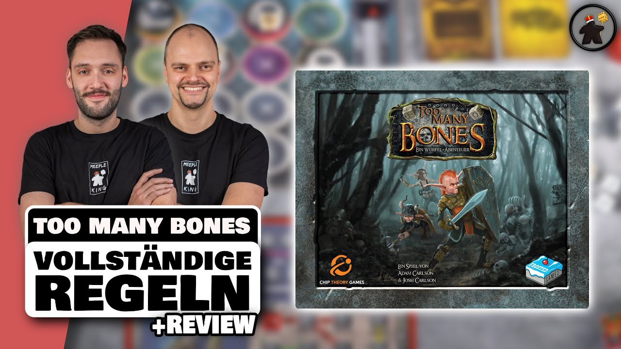 Too Many Bones von Chip Theory Games - Review und vollständige Regeln | Meeple King