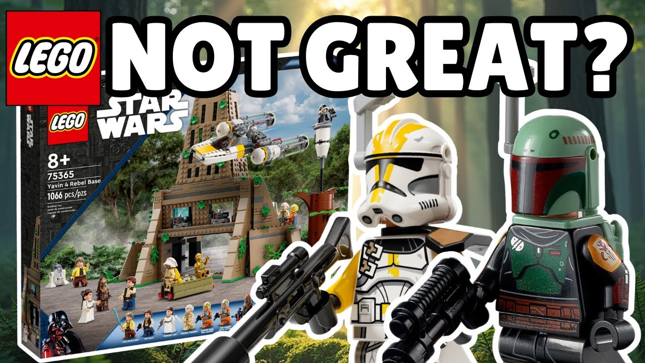 Наборы Lego Star Wars, которые могли бы быть ЛУЧШЕ.