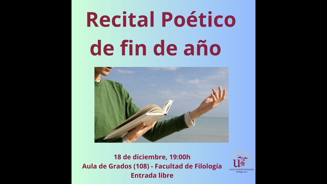 Recital poético de fin de año