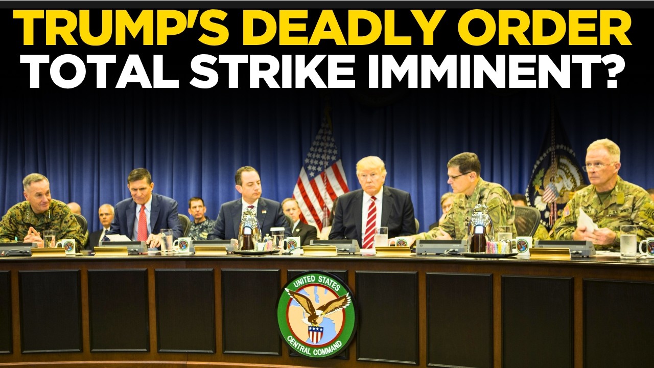 Donald Trump LIVE: Trump Signs Death Warrant For Iran? | Trump Orders Full-Scale Attack On Iran?