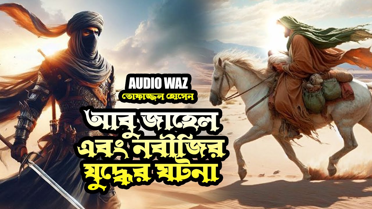 আবু জাহেল এবং নবীজির যুদ্ধের ঘটনা  | মাওলানা তোফাজ্জল হোসেন ভৈরবী | Tofazzal Hossain | Waz 2026