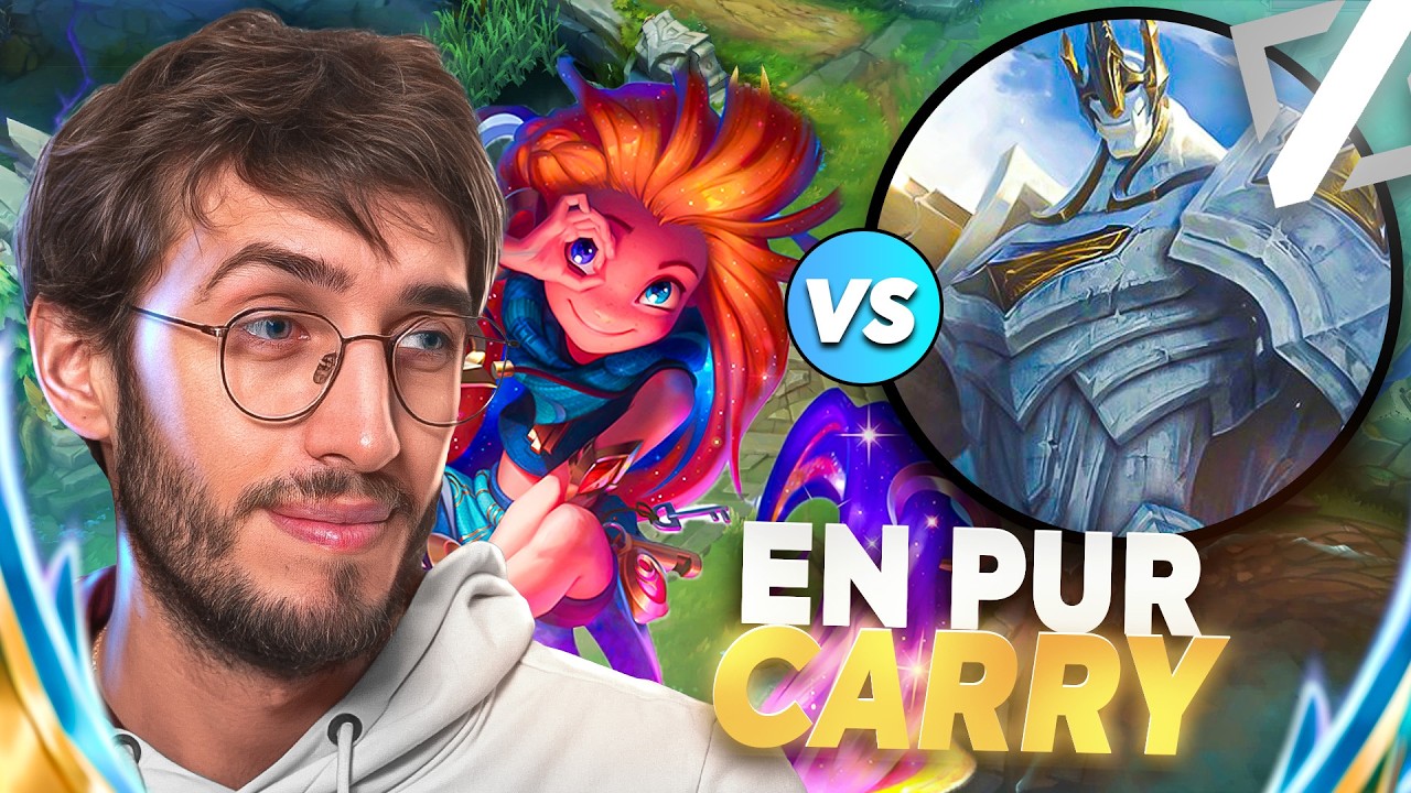 JE METS LE PLUS GROS GAP JAMAIS VU - RUSH S16 - Zoé vs Galio