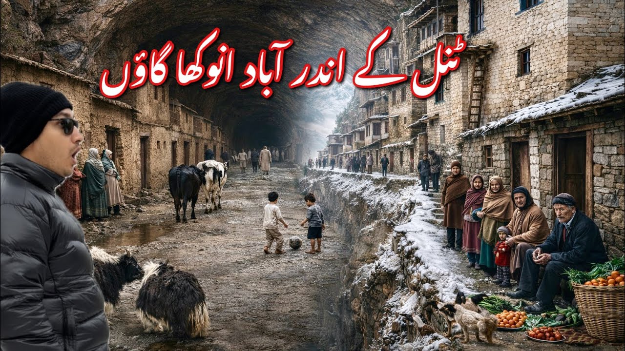 A 600-Year-Old Village Built Inside a Tunnel