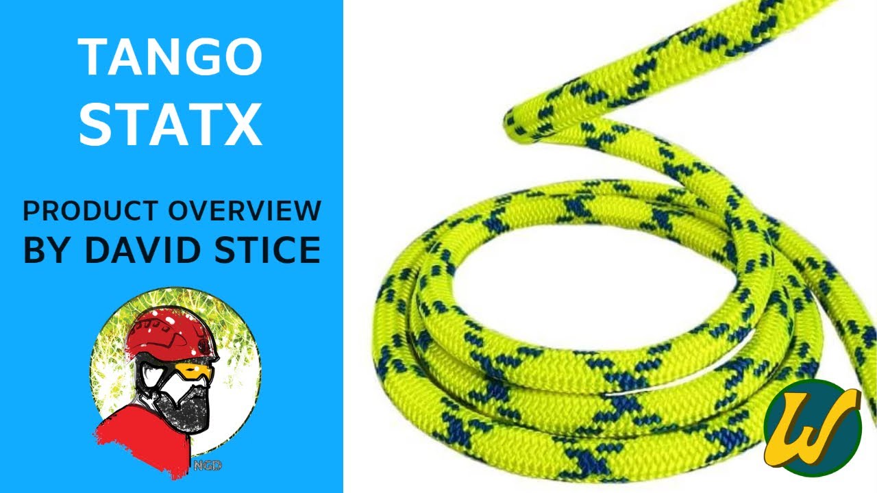 The lowest stretch kernmantle rope available - Dave takes a look at Tango STATX
