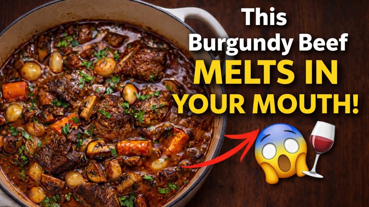 The Ultimate Burgundy Beef (Beef Bourguignon) – Cozy Comfort Food