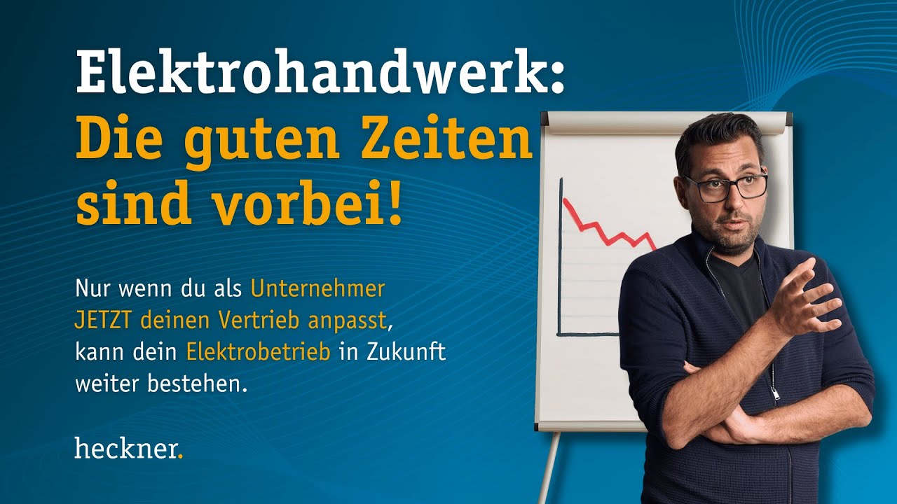 Elektrohandwerk: Die guten Zeiten sind vorbei!