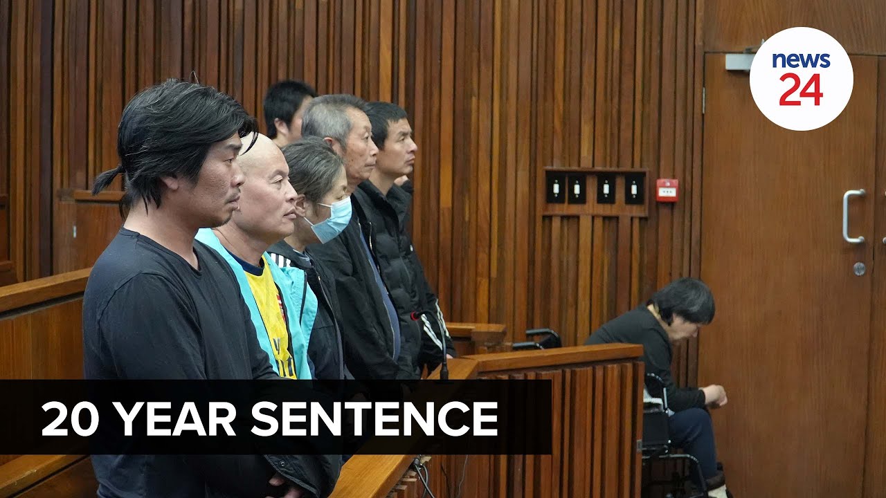 WATCH | Seven Chinese nationals sentenced to 20 years for human trafficking