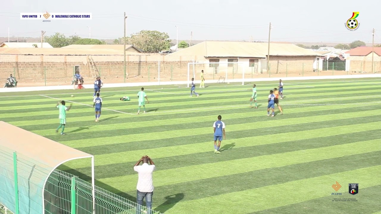 YAPEI UNITED 7 : 0  WALEWALE CATHOLIC STARS -  2024/25 ACCESS BANK DIVISION ONE LEAGUE