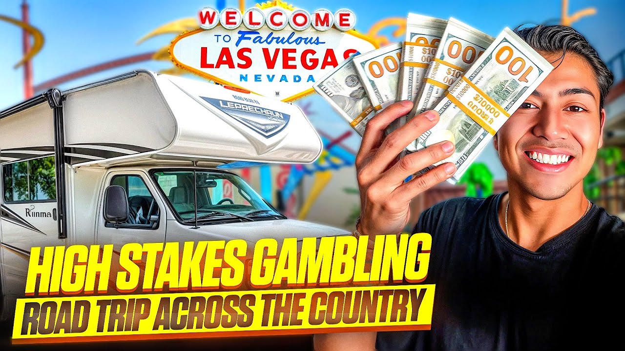 HIGH STAKES GAMBLING ROAD TRIP ACROSS THE COUNTRY (Van Life)