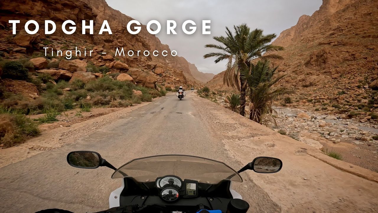 Ущелье Тодха (Тодра) — часть 2 | Марокко | BMW F800 GT