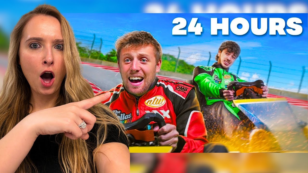 REACTING TO I Survived a 24 Hour YouTuber Race - Part 2: sidemen