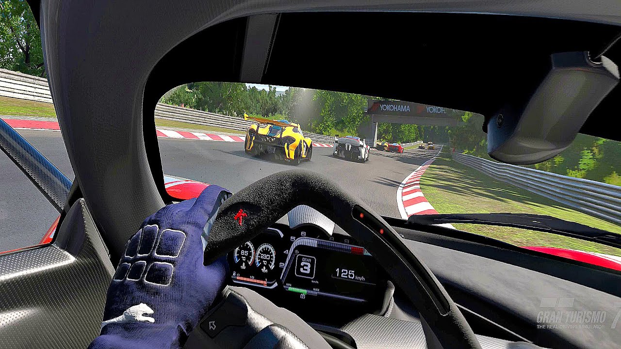 GRAN TURISMO 7 VR Gameplay Nurburgring (Ferrari FXX K) 4K 60FPS