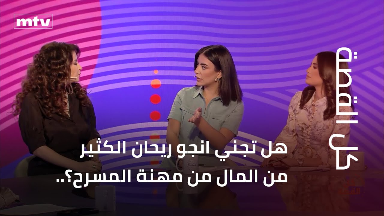 هل تجني انجو ريحان الكثير من المال من مهنة المسرح؟..