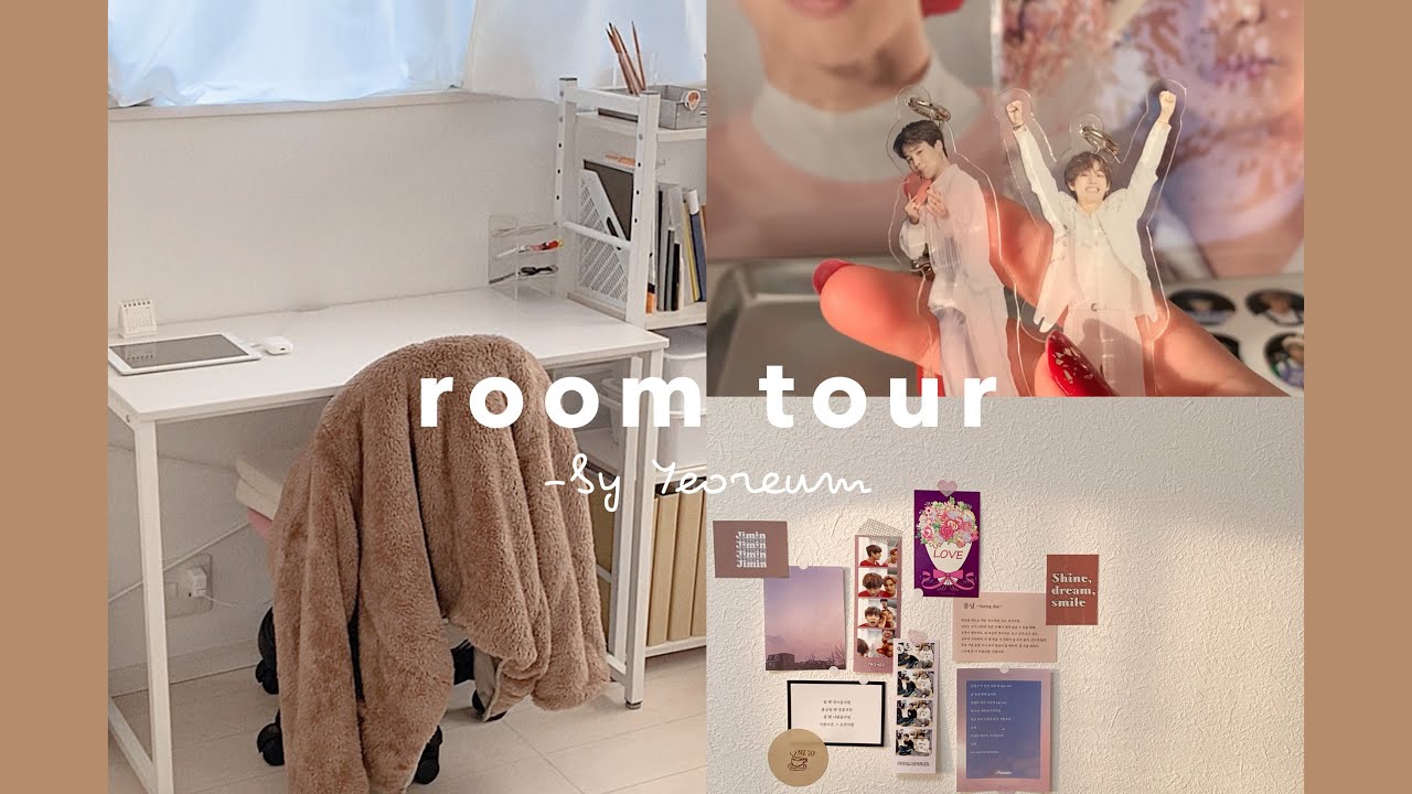 ［ROOM TOUR］高校生の6畳ルームツアー🏡｜룸투어