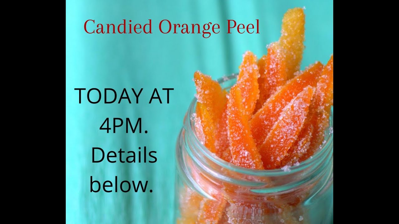 Candied Orange Peel