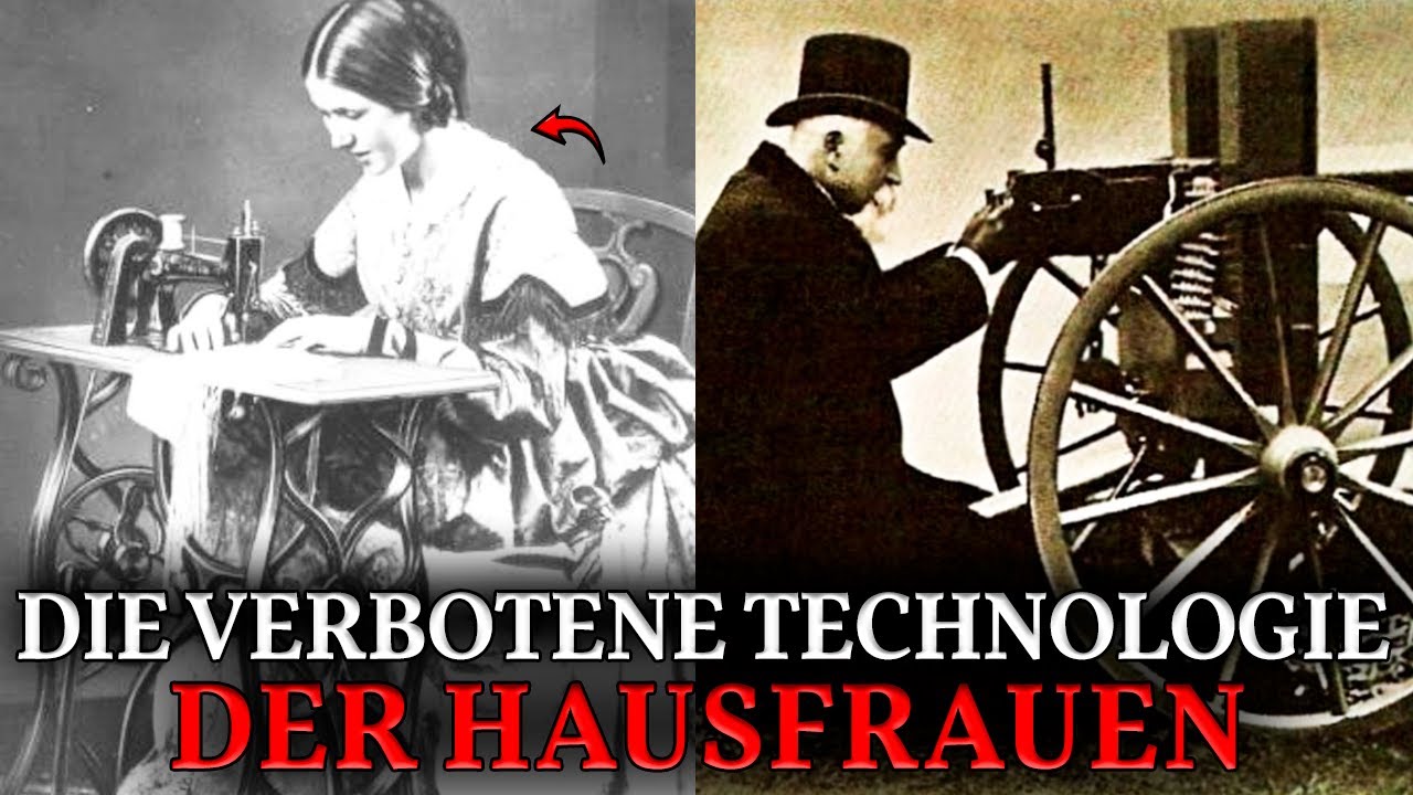 NÄHMASCHINEN ODER WAFFEN? Warum brauchten Hausfrauen im 19. Jahrhundert so robuste Mechanismen?