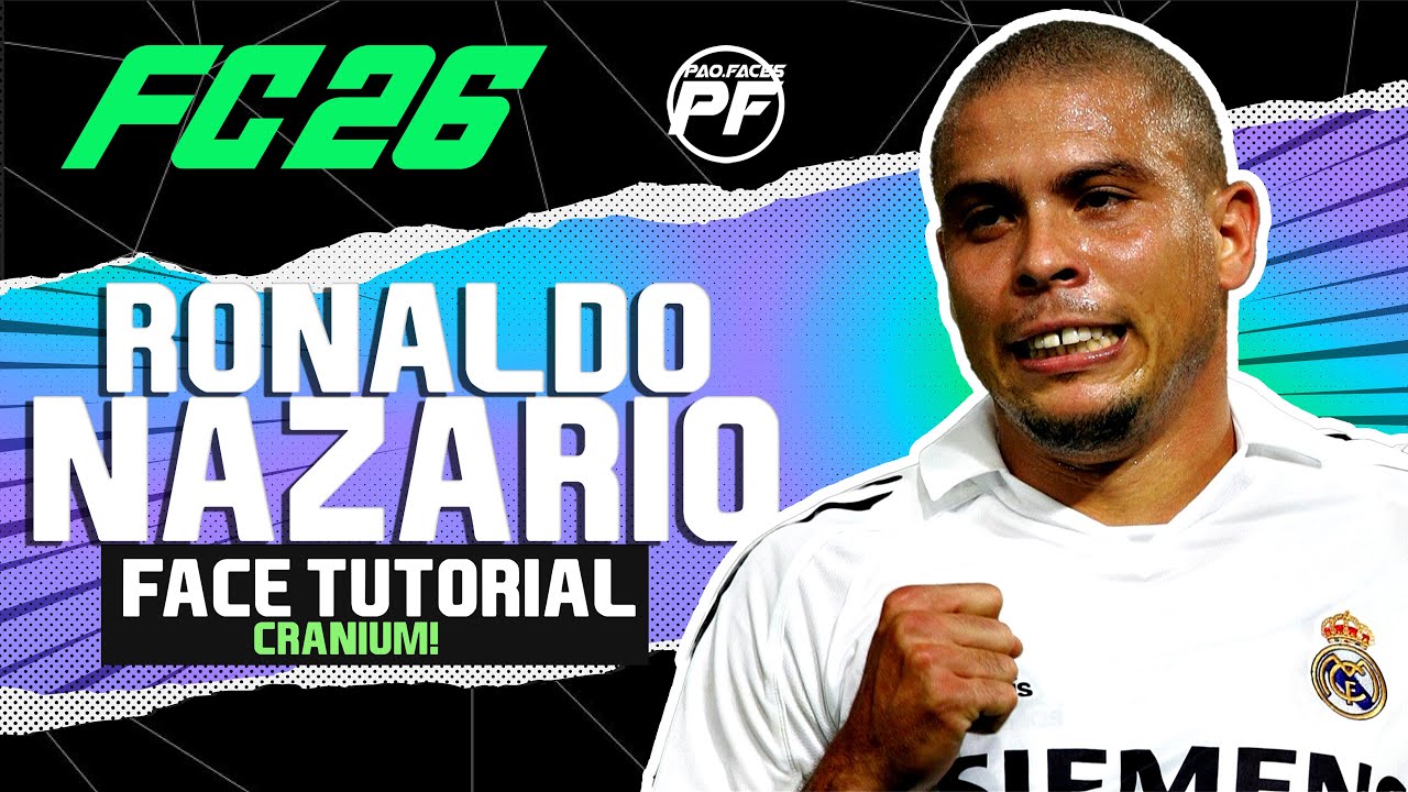 EA FC 26 ЛИЦО РОНАЛДО НАЗАРИО — Создание лица для профессиональных клубов — РЕЖИМ КАРЬЕРЫ — ДВОЙНИК