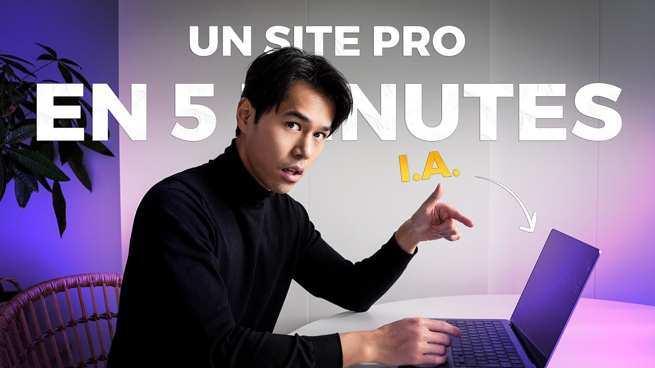 Comment Créer un Site Internet PRO en 5 minutes grâce à l'IA ?