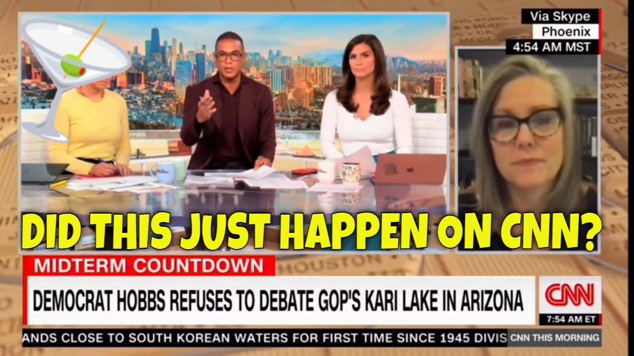 Katie Hobbs' REFUSAL to DEBATE Kari Lake gets CALLED OUT by CNN!