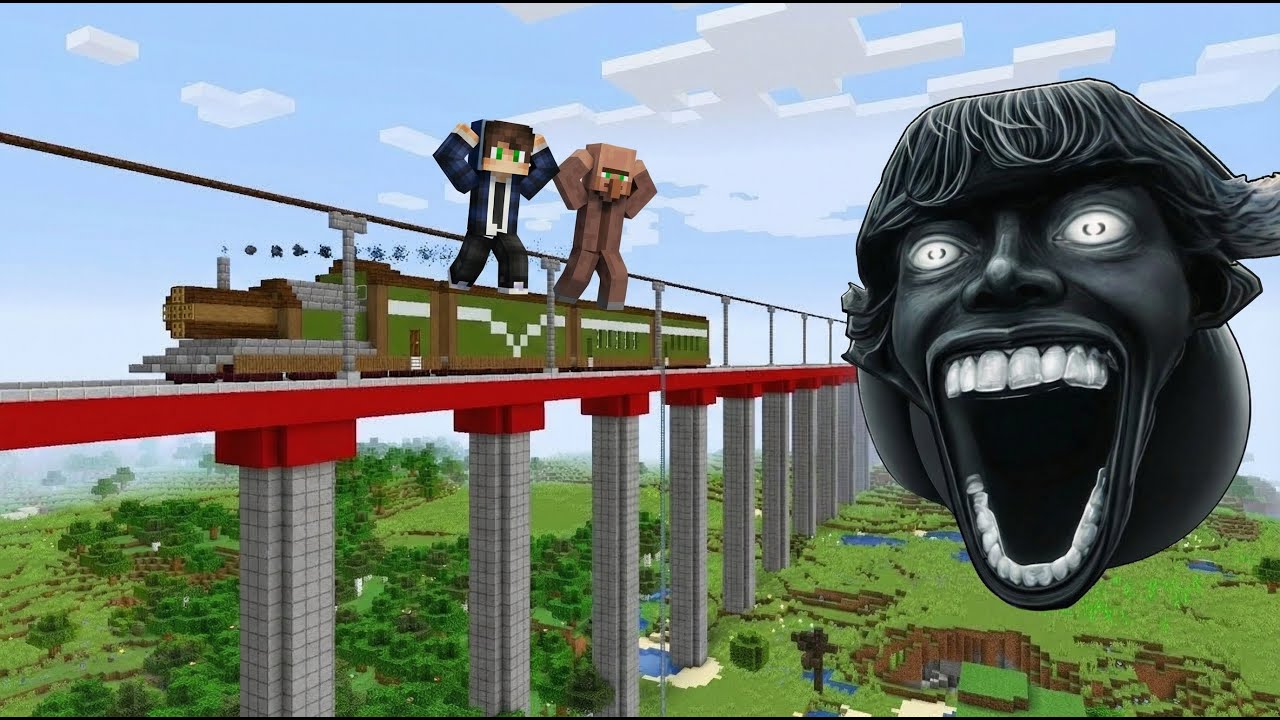 Rage I Kovalski Beze Od 67 Kidare U Najvecem Vozu U Minecraftu