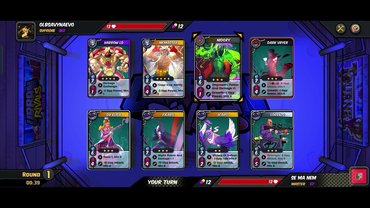 Urban Rivals MONTANA DECK - Rank 28 in T1