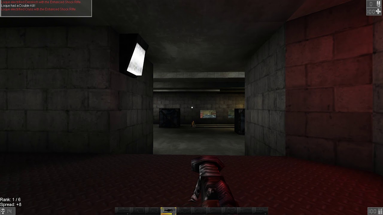 Unreal Tournament GODLIKE Loque gameplay