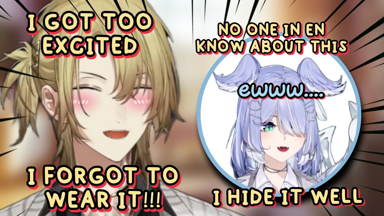 Luca Shares His Embarrassing Story When At Dinner with NijiEN IRL