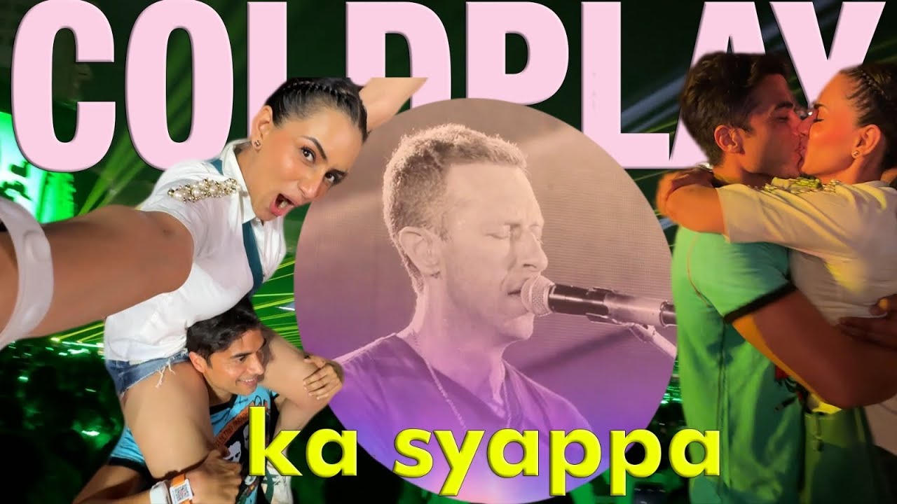 VIP passes, black tickets aur Coldplay concert ka asli maza! 😵🎤 | Mr and Mrs GG