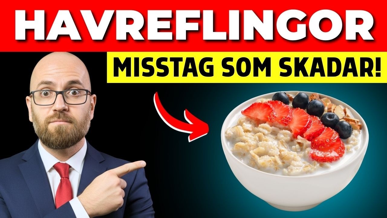 Fel när du lagar havregrynsgröt – du äter havre fel!