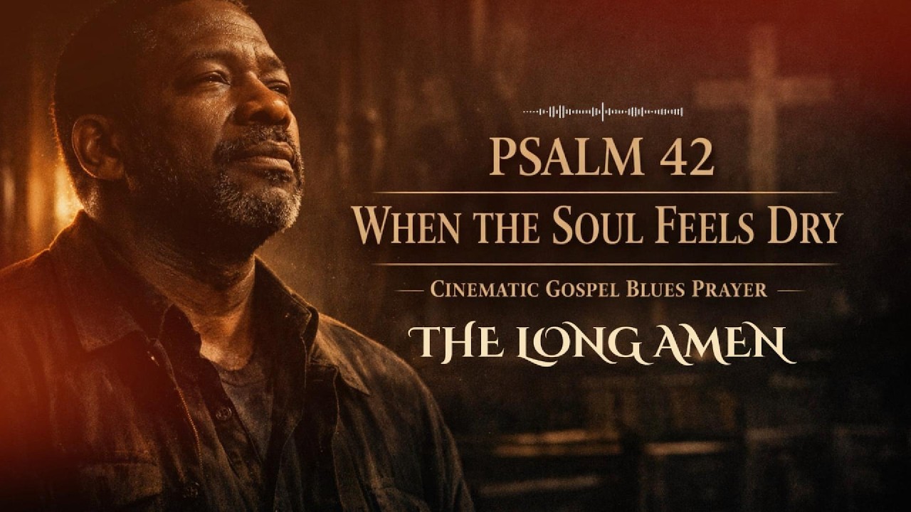 Psalm 42 – When the Soul Feels Dry | Cinematic Gospel Blues Prayer | The Long Amen