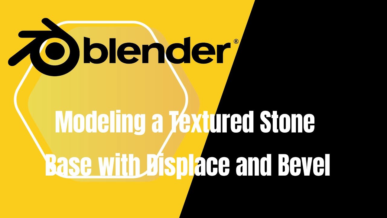 Blender Stone Base Tutorial &ndash; From Flat Mesh to Realistic Rock!