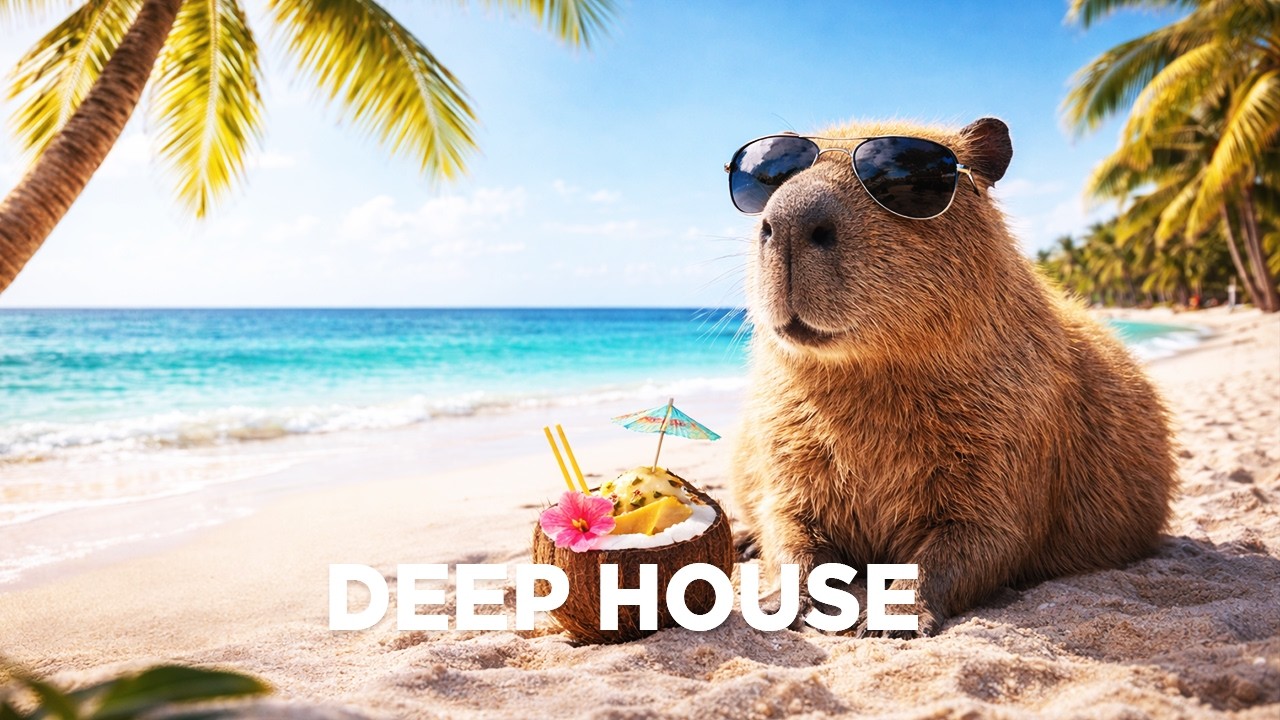Chill Deep House 🌴 | Relaxing Beach Vibes with Capy