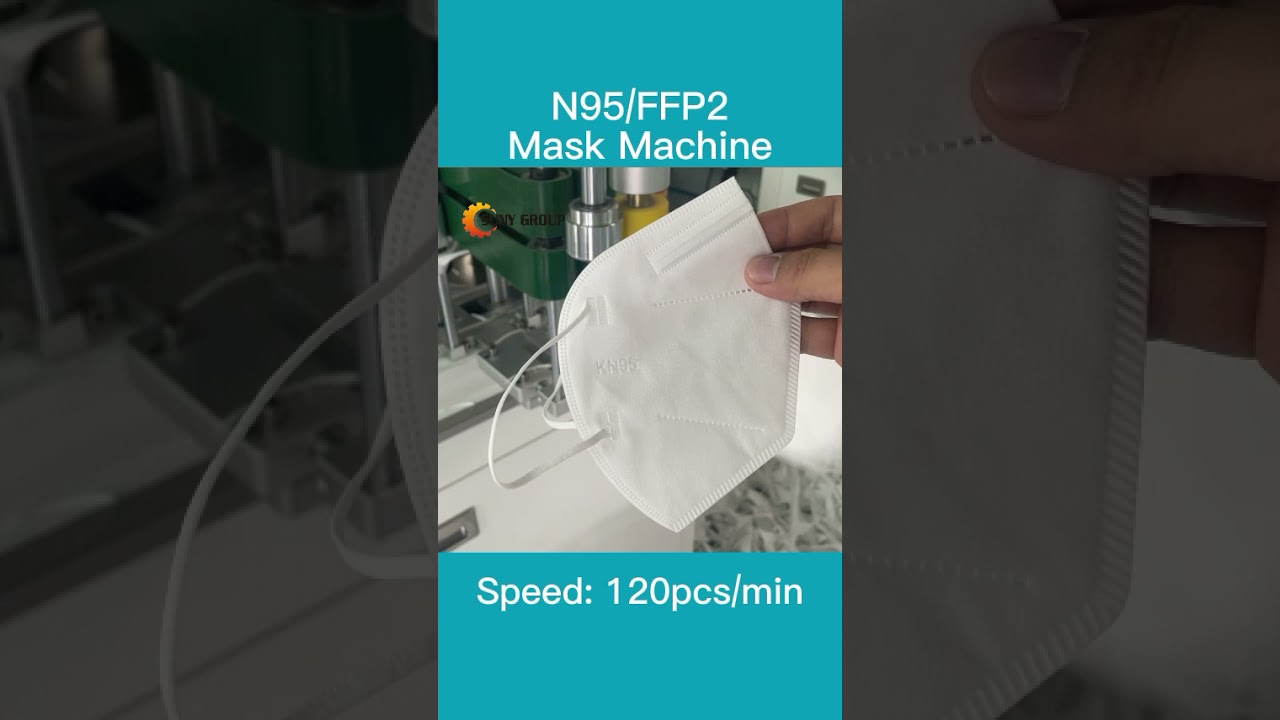 N95/FFP2 Mask Machine 120pcs/min #Shorts