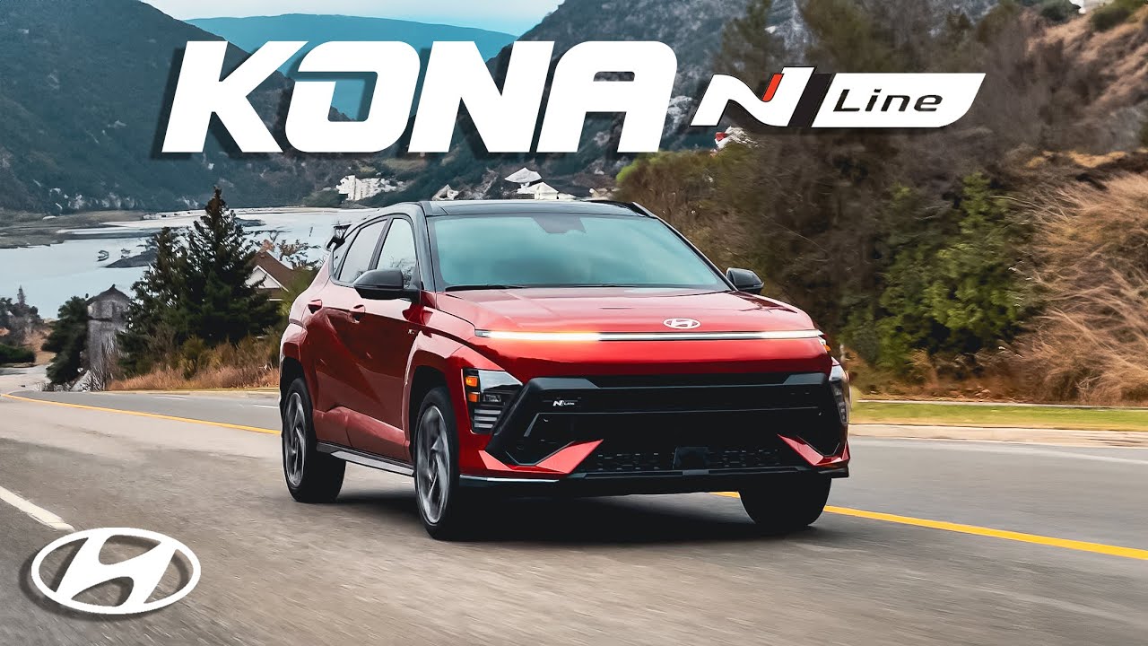 Hyundai Kona N Line // The Most Futuristic Compact SUV!