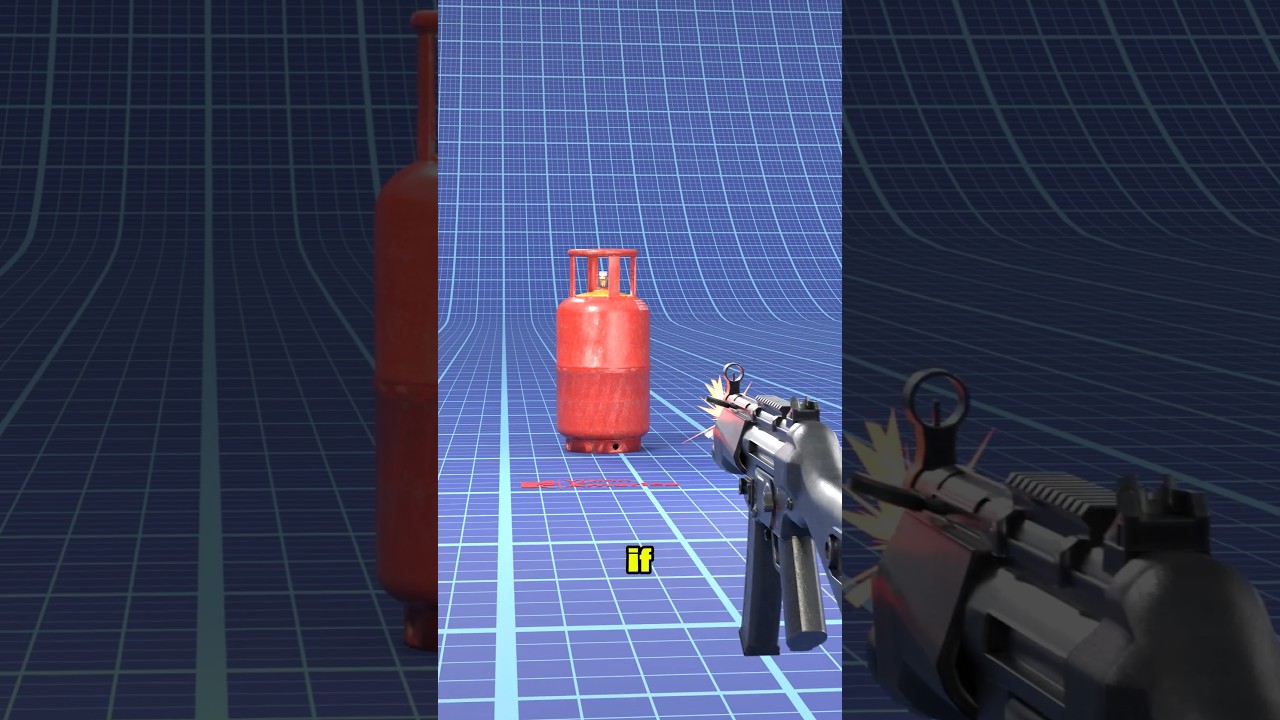 What REALLY Happens When You Shoot a Gas Cylinder? (Shocking Result!)
